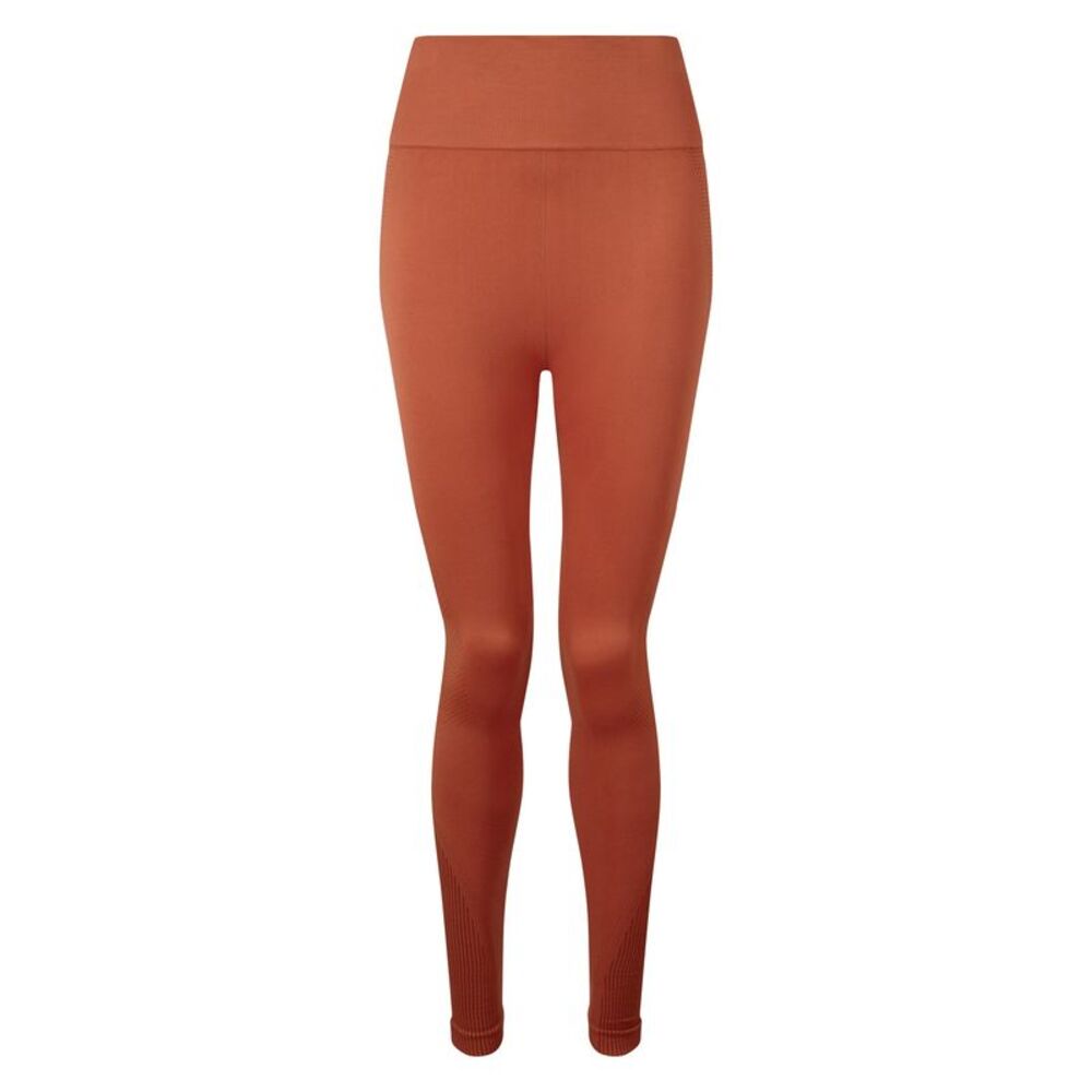 TriDri Women/Ladies Seamless 3D Fit Multi-Sport Sculpt Solid Color Leggings / Ru